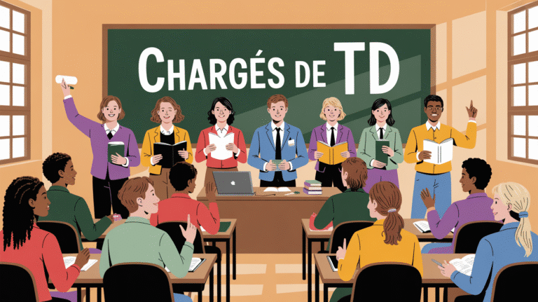 Tout ce que vous avez toujours voulu savoir sur vos chargés de TD (sans jamais oser le demander)