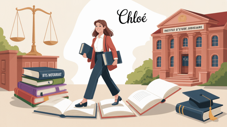 Chloé : Du BTS Notariat à l’Institut d’Etude Judiciaire