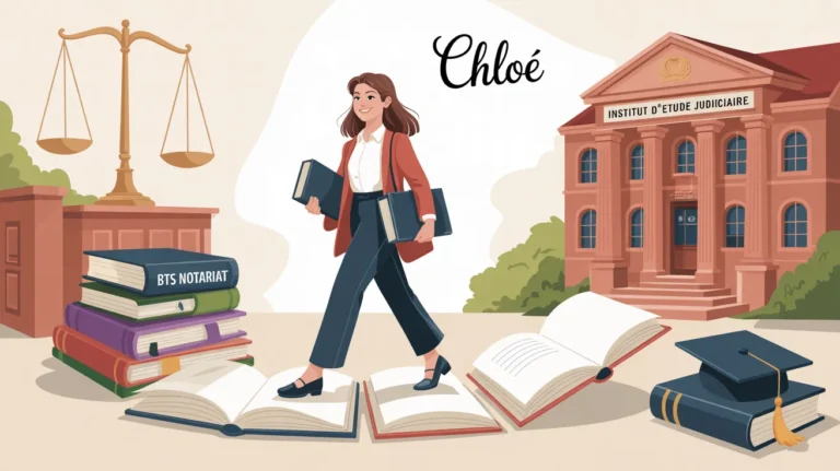 Chloé : Du BTS Notariat à l&rsquo;Institut d&rsquo;Etude Judiciaire