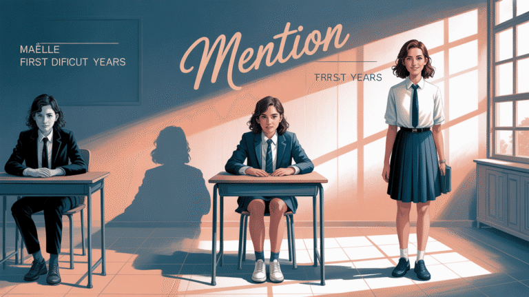 Maëlle. 2 premières années compliquées, la révélation en 3° année puis la mention