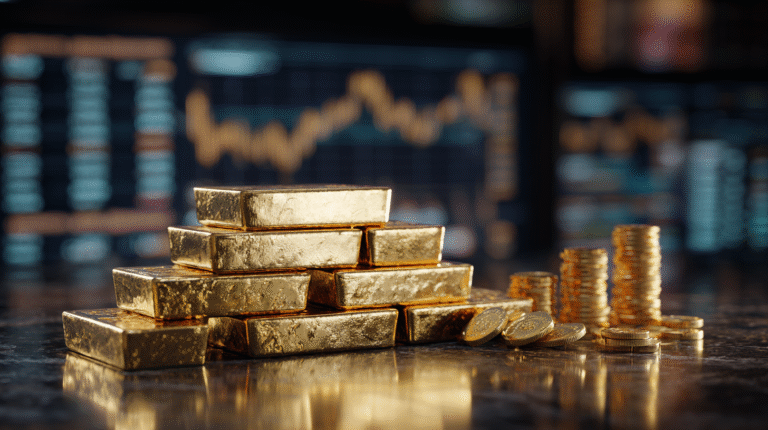 Hausse historique de l’or à 4179$ (tensions géopolitiques)