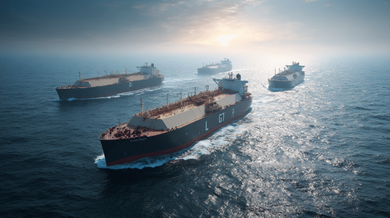 GTT : commande Samsung pour 4 méthaniers