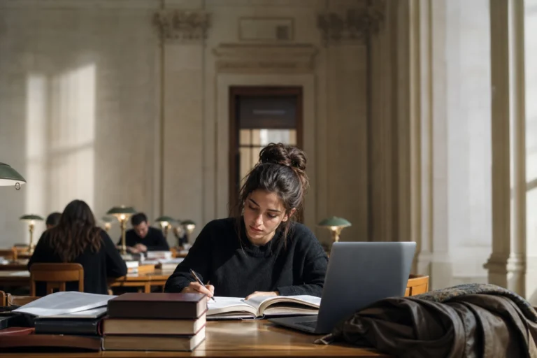 Étudiante en droit : la révélation en 3e année puis la mention