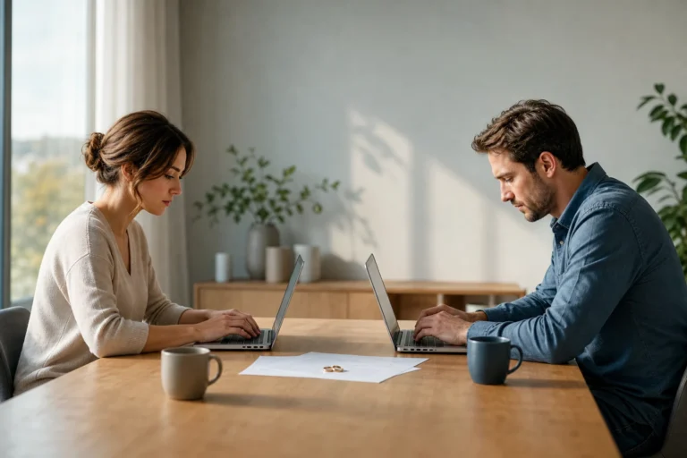 Divorce amiable en ligne : comment une séparation simplifiée est devenue accessible à tous